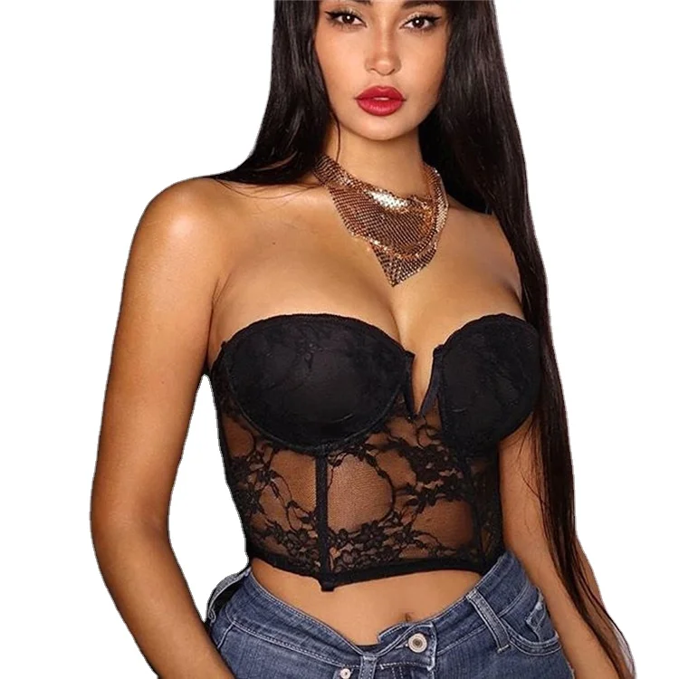 

2021 black lace sexy valentines day short lingerie corset waist girdling body shape underwear set