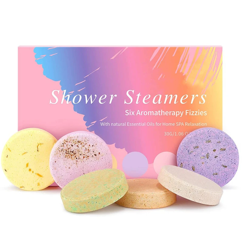 

OEM Factory Wholesale Spa Bubble Shower Steamers Gift Sets Colorful Handmade Bath Gift Set