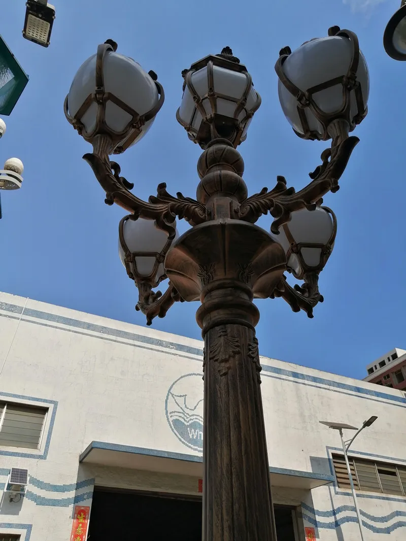 Outdoor Decorative Antique Precision Cast Aluminum LED Patchway Street Garden Light