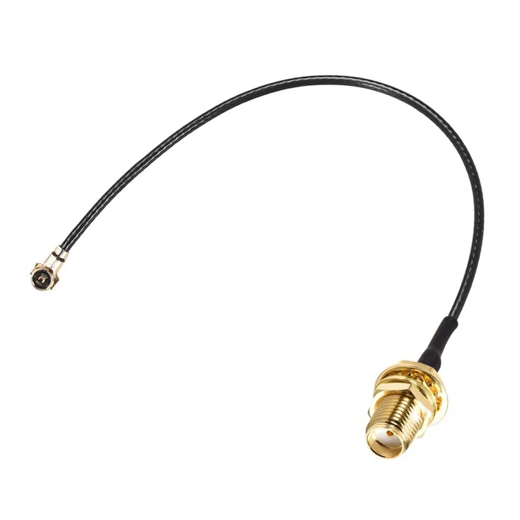 RF0.81 IPEX 4 to RP-SMA-K female Antenna WiFi Pigtail Cable 20cm IPEX to SMA - ANKUX.COM