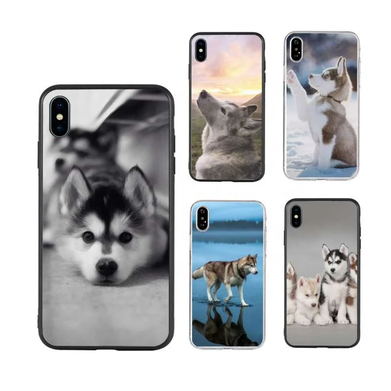 

Malamute Siberian husky dog Accessories Phone Case For iPhone X XS MAX 6 6s 7 7plus 8 8Plus 5 5S se 2020 XR 12 11 pro max case