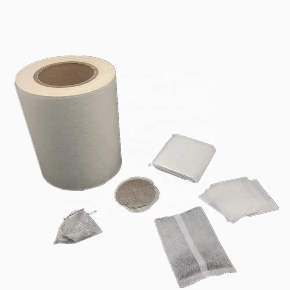 
biodegradable tea bag filter paper in roll with easier to tear material 