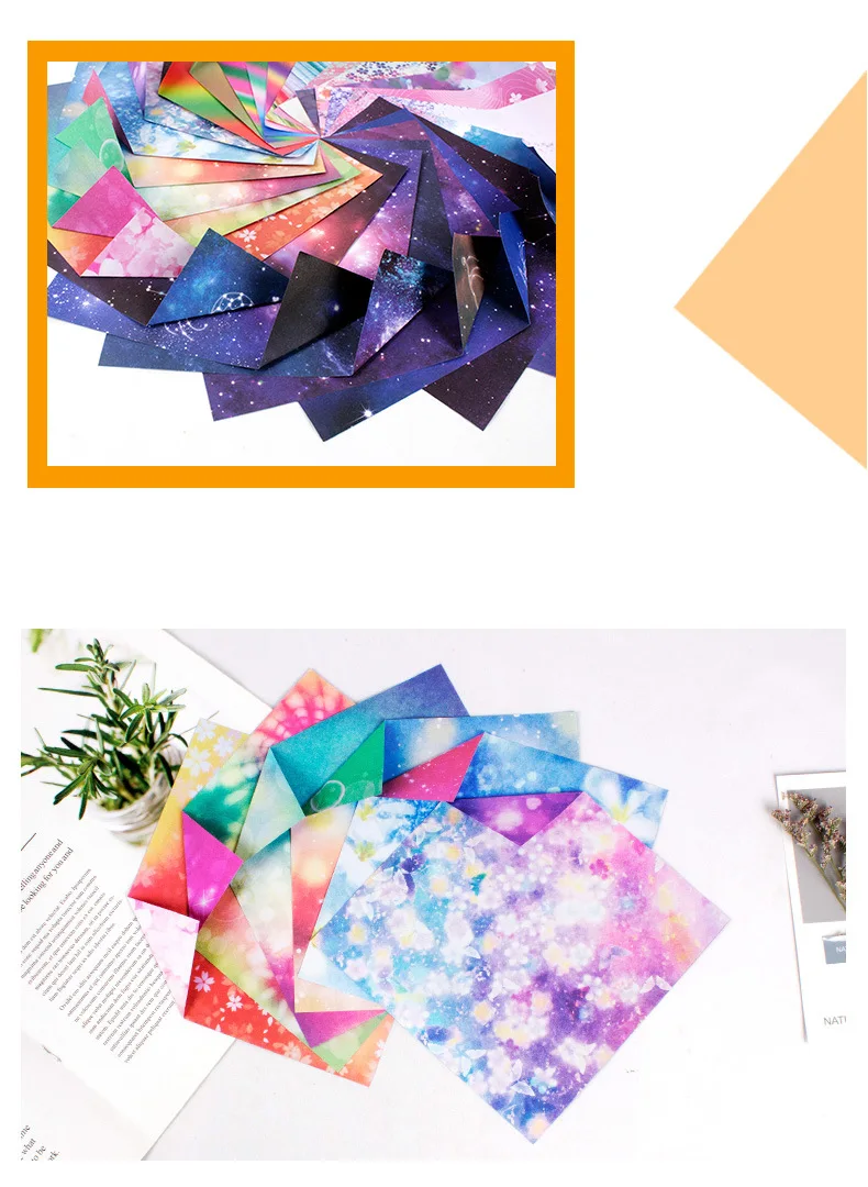 50 Sheets Bag Japanese Origami Paper Chiyogami 15 Cm 15cm Starry Sky Origami Double Sided Constellation Night Sky Square Colored Buy Starry Sky Origami Double Sided Constellation Night Sky Square Colored Paper Handmade Paper 50 Sheets