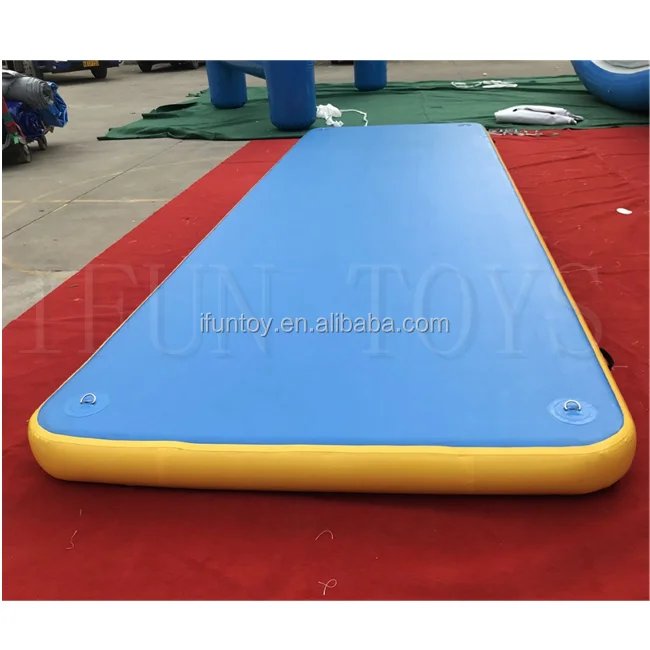 Inflatable Water Floating Platform Inflatable Floating Pontoon Dock