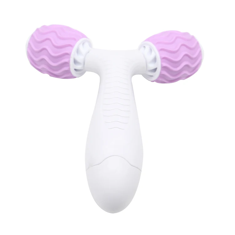 

Factory Price Inventory Comfort Hand Neck Massager Roller Y-Shaped Massage Ball, 3 colors