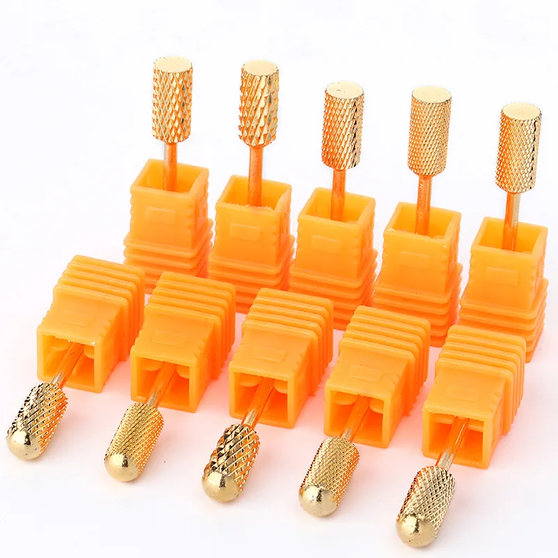 

Professional Wholesale High Quality Gold Nail Drill Bit With Factory Price