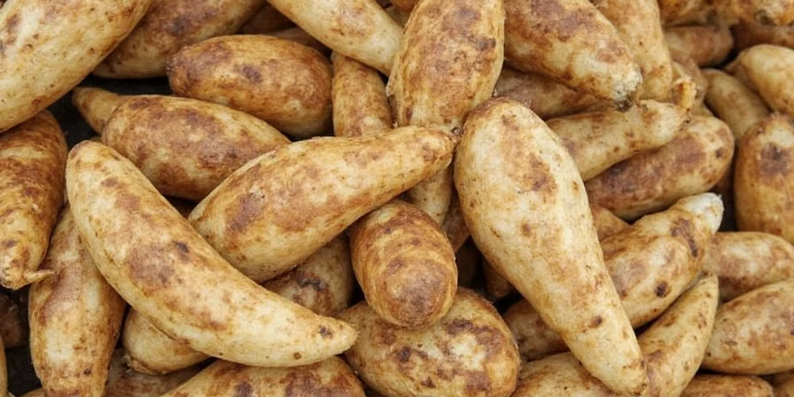 Galangal being used in cooking