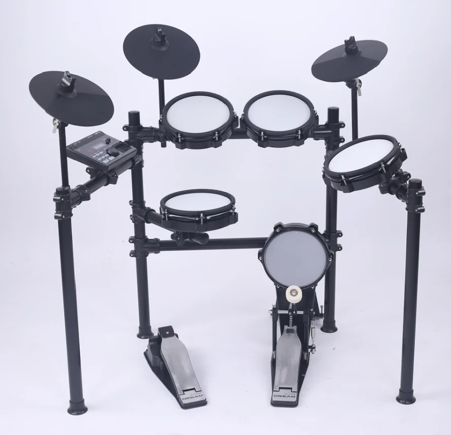 
HY503 Electronic Digital Silica Gel Drum kit in 6 drums and 4 Cymbals 