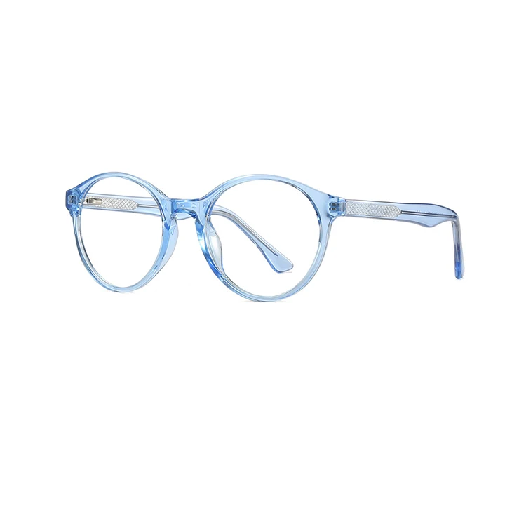 

Popular High Quality Fashion TR90 Eyeglasses round Frames Optics women Insert a core in the foot glasses, 6 colors
