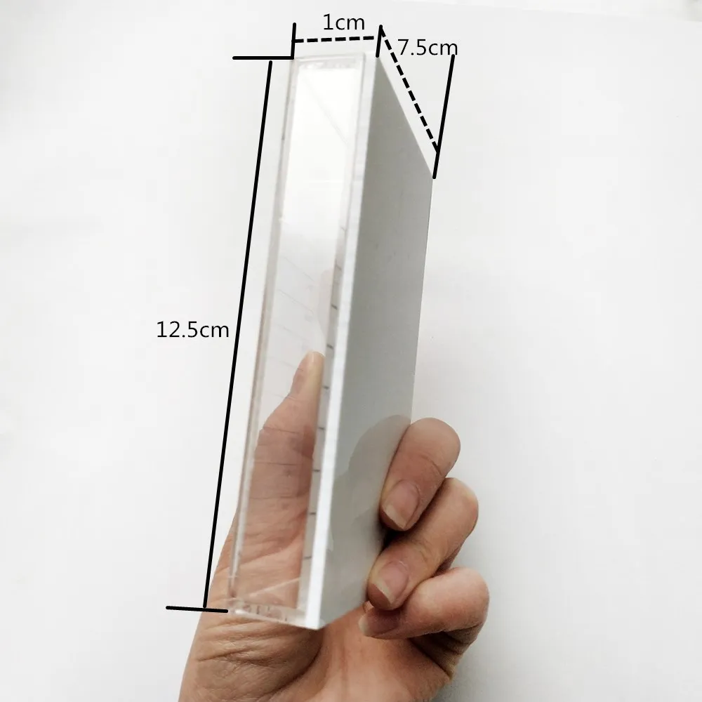 New Eyelashes Tools Dust-proof White Eyelash Holder Pallet Acrylic Lash