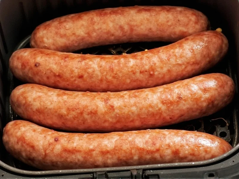 How Long to Cook Italian Sausage in Air Fryer: Perfect Timing