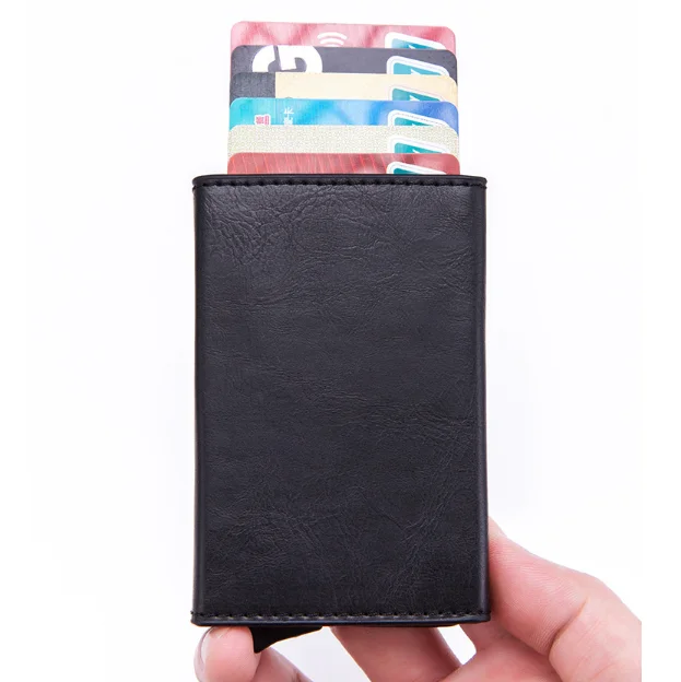 

RFID Men's Leather Zipper Wallet Zip Around Wallet Bifold Multi Card Holder Purse rfid blocking card box, Various colors available