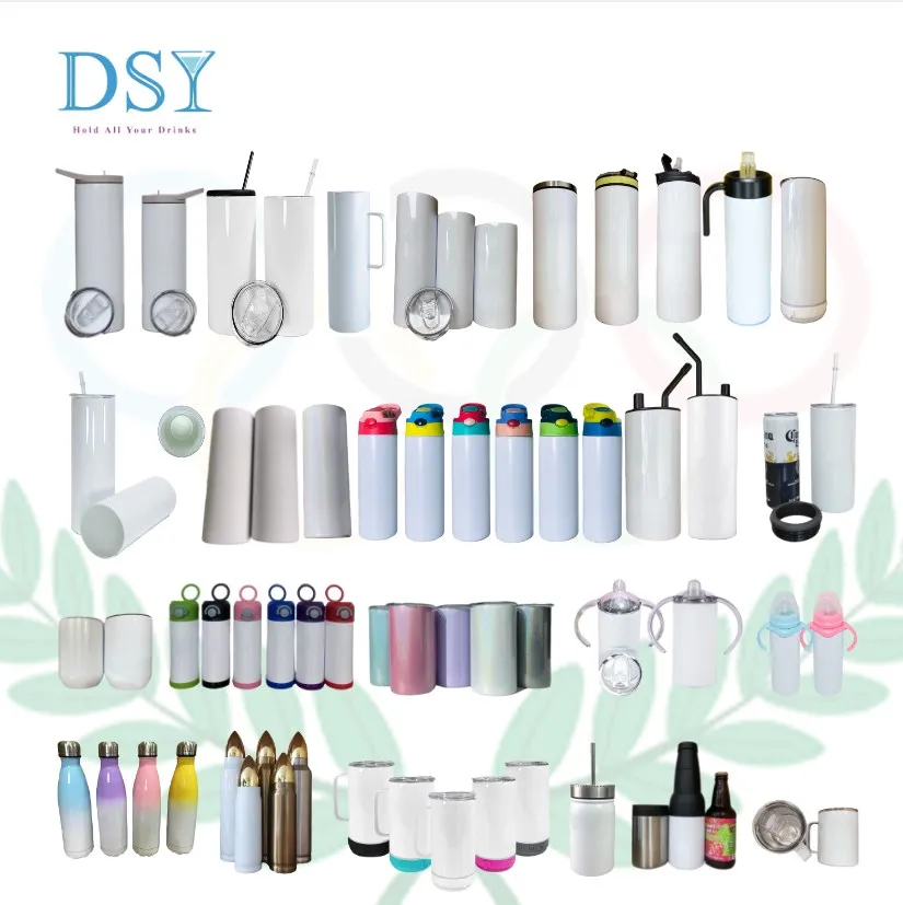 

US Warehouse free shipping Wholesale 20oz Straight Insulated Stainless Steel Sublimation Blanks Tumblers