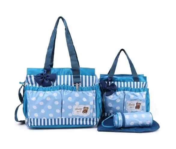 

fashion mom and baby bags four piece suit, Colors available