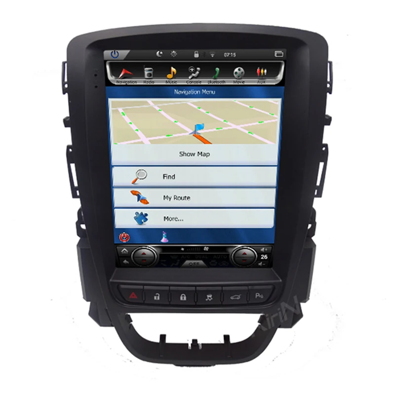 

KiriNavi Vertical Screen android 8.1 10.4" car multimedia system for Opel Astra J 2009 - 2015 with 2 din car dvd player wifi 4g