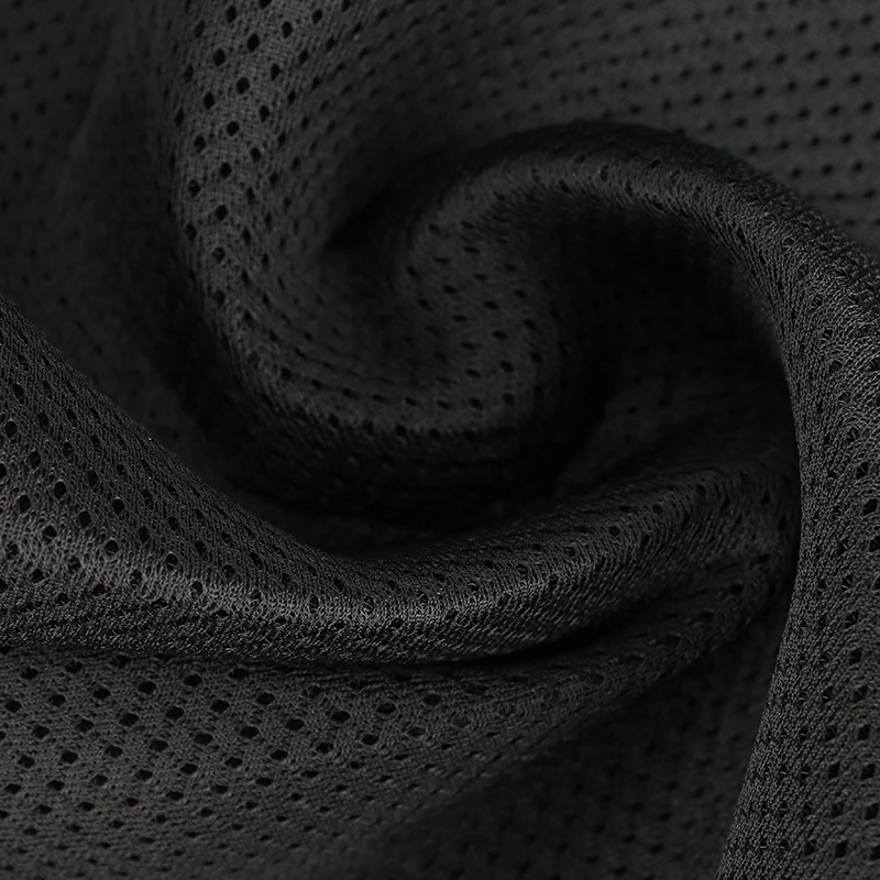 
black 3d air sandwich three layers mesh fabric 