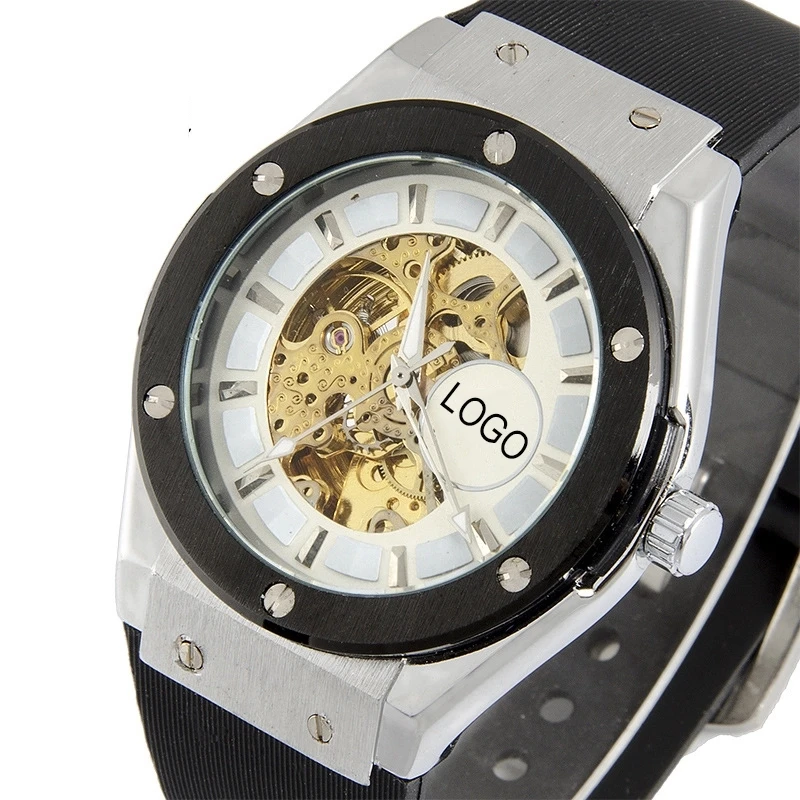 

Newest High Genuine Leather Watch Brand Custom Calendar Mechanical Watches