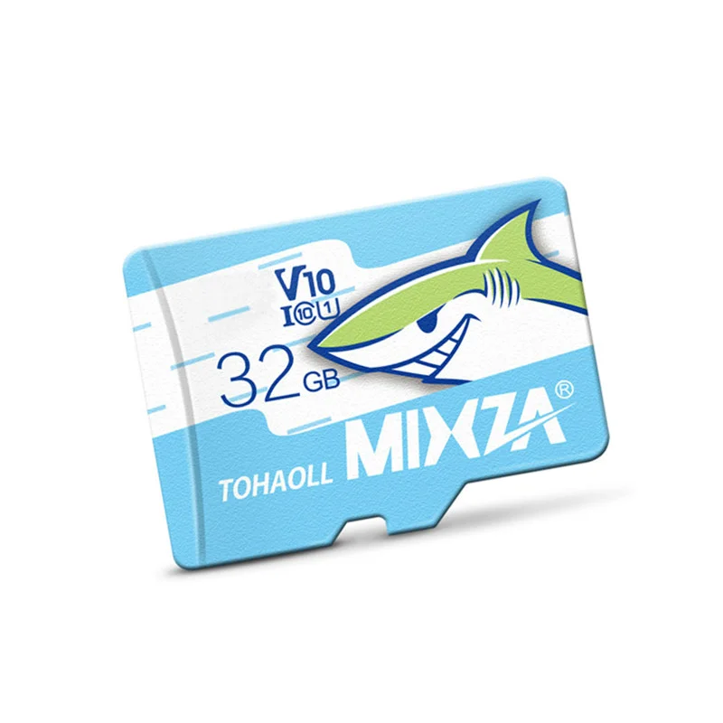 

Wholesale MIXZA TF Card 32GB Shark Serial Micro Memory Card Class 10 U3 Micro Flash Memory TF Card for IP Camera CCTV Phone