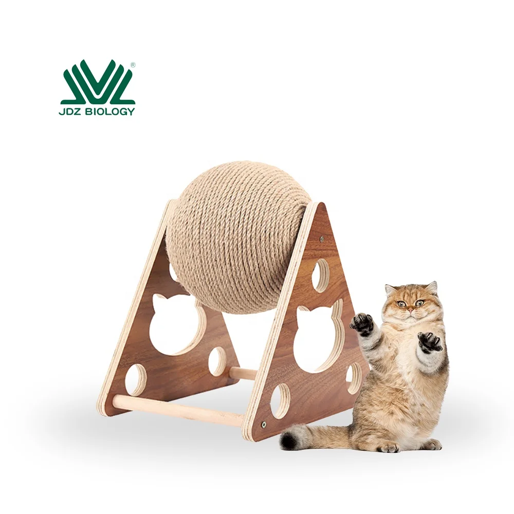 

Ball Toy Cat Scratching Post Condo Cat Tree House Toys Custom Plush Logo Time Packing Pet Pcs Color Feature Eco Material Type, Brown