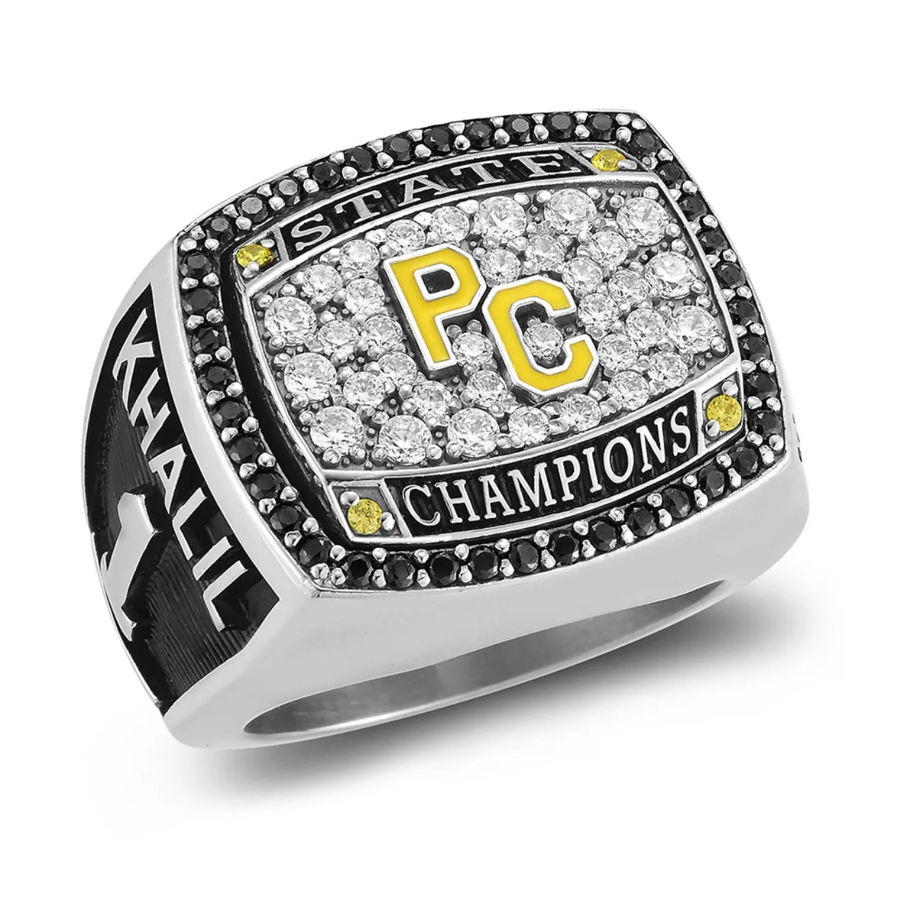 Hot Sales Championship Ring Youth Football Usa Black Mens Ring Buy