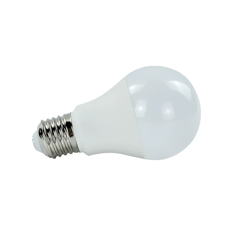 Led bulb raw material in india E27 B22 A60 12W 1000lm Bombillo LED Dusk to Down Lampadas LED Motion Sensor light bulbs  for sale