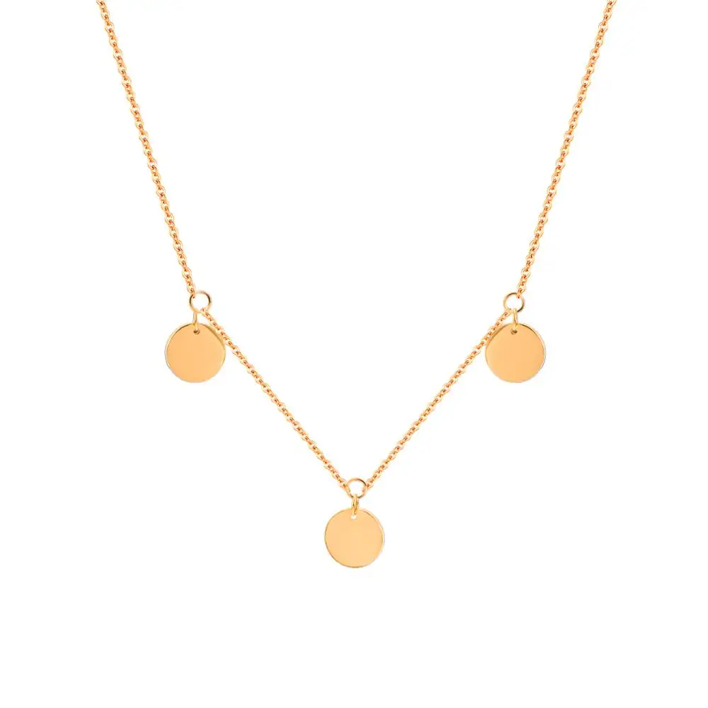 
Verena Elegant Wholesale Fashion Jewelry Accessories Women Stainless Steel Necklace 