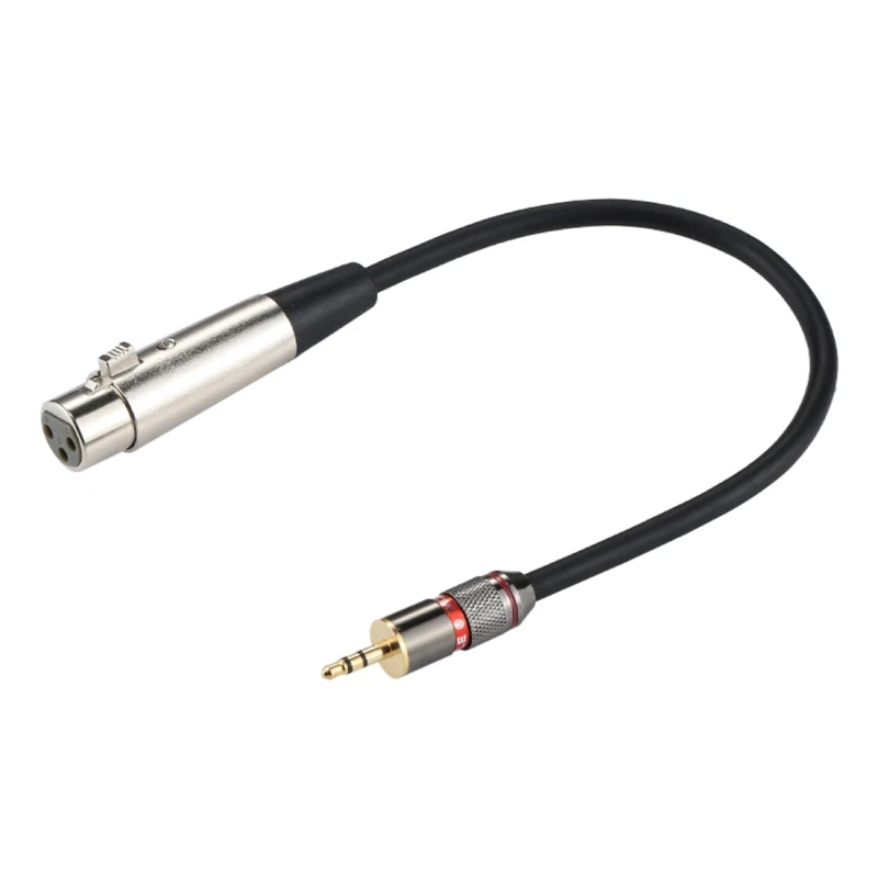 

Dropshipping Customized Logo 3.5mm Male to 3 Pin XLR CANNON Female Audio Cable