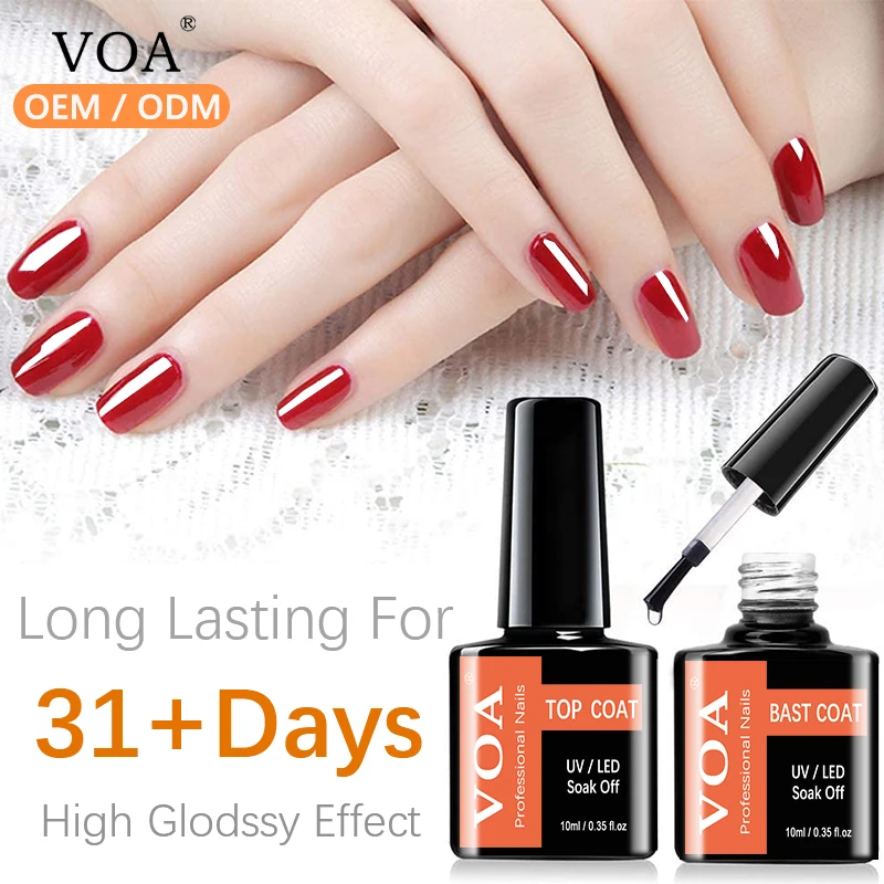 

Private Label Clear Transparent Nail Polish Base Coat Soak Off Uv Gel Polish Shiny Matte Star Top Coat Nail Uv Gel