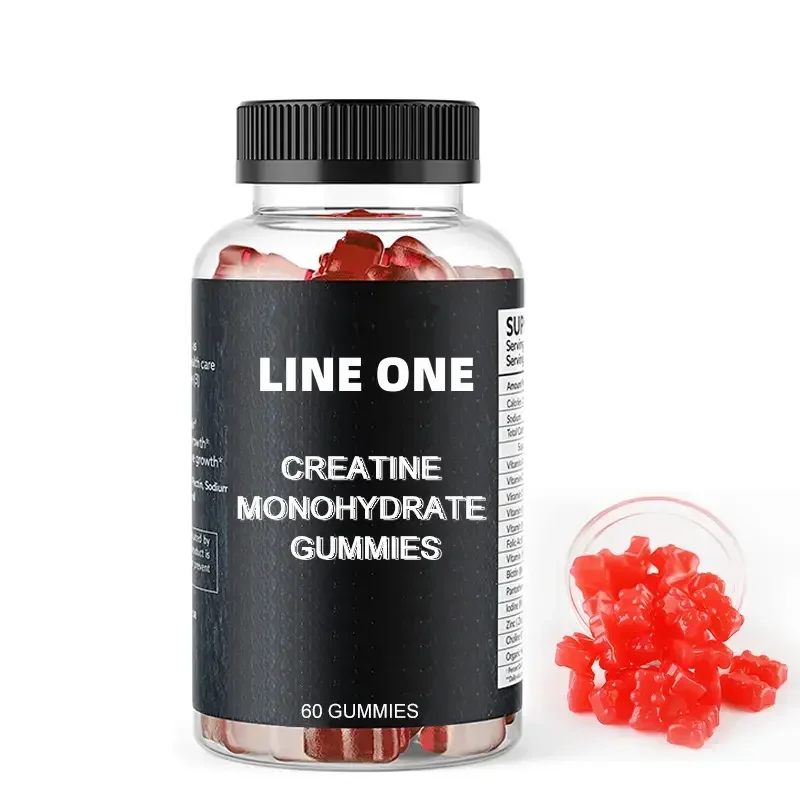 

Wholesale OEM Bodybuilding Men's Gummies Creatine Monohydrate with bottles