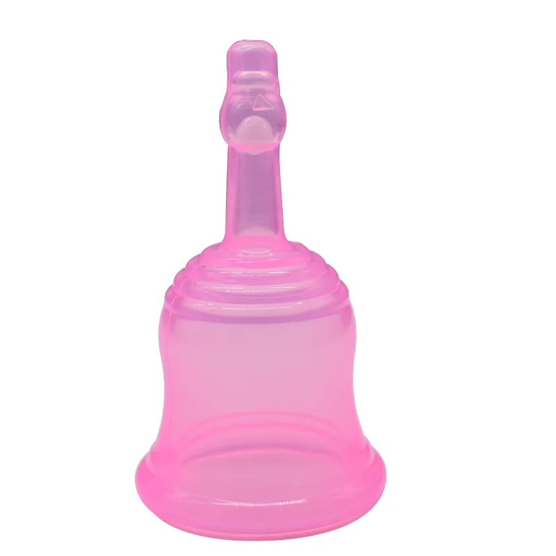 

Organic Copa Silicone Menstrual Cup 100% Medical Silicone Menstrual Cup, Pink white