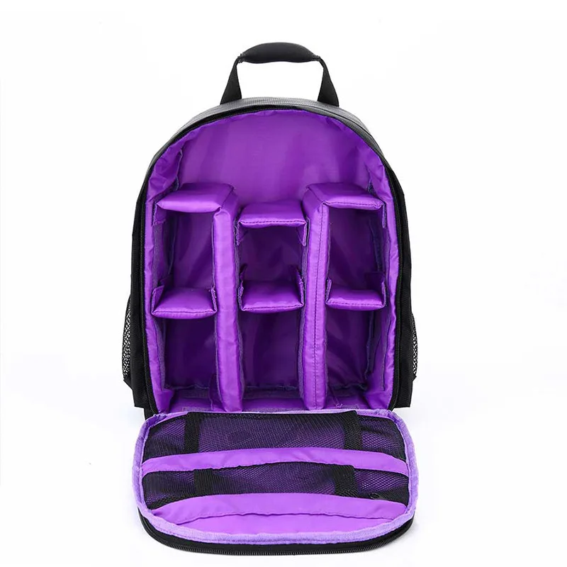 

muti- interlayer Camera bag Mirrorless Camera Waterproof Case Camera Backpack Bag, As shown in the pictures