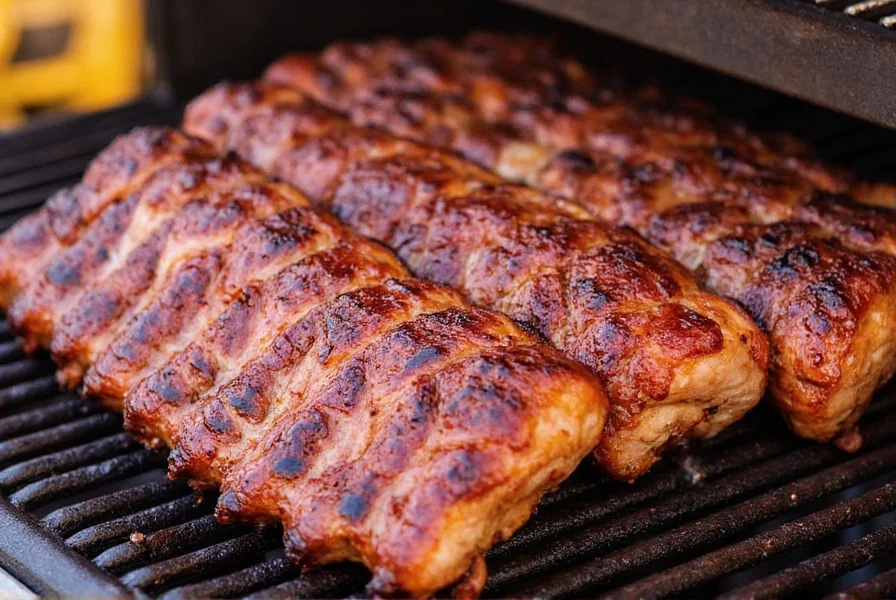 Timer next to ribs
