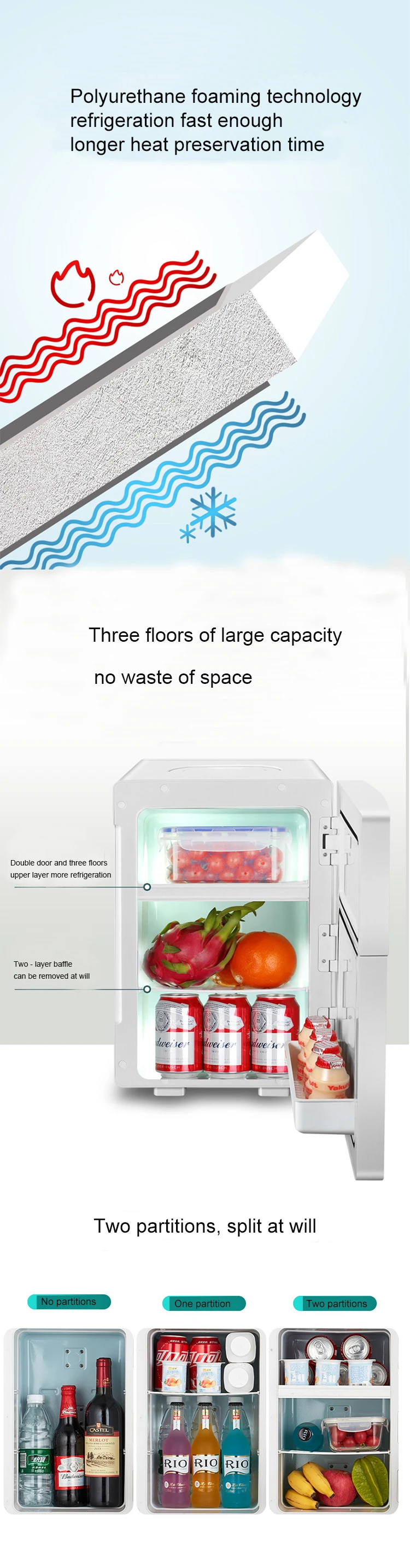 Mini Refrigerator Promotional Cooler Refrigerator Mini Refrigerator