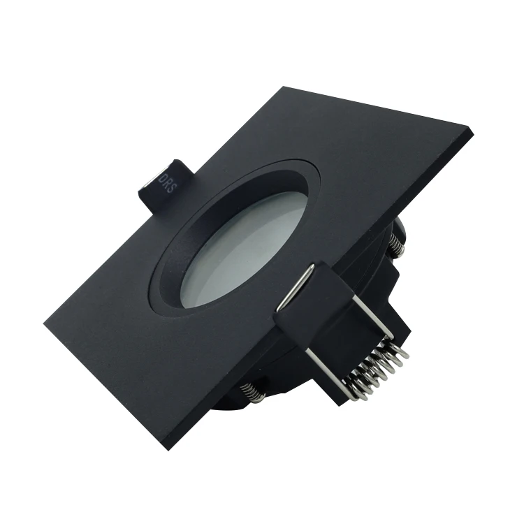 High quality black square led cob recessed waterproof 360 degrees rotatable ip65 down light
