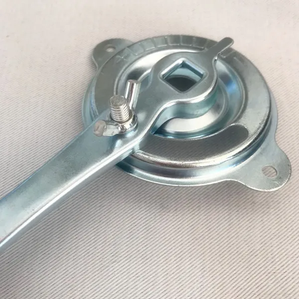 Hvac Accessories Damper Quadrant Handle Sheet Metal Volume Control Dampers Circle Quadrant