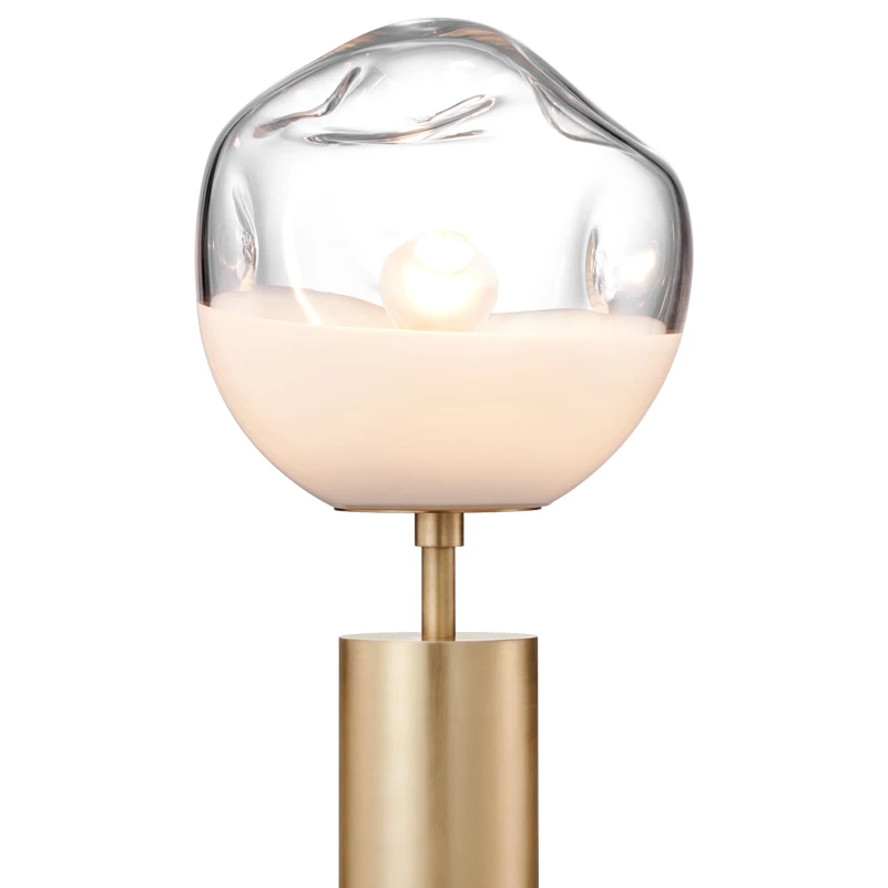 
MARSDEN fashion metal handmade glass modern decorative hotel contemporary unique table lamp luxury 