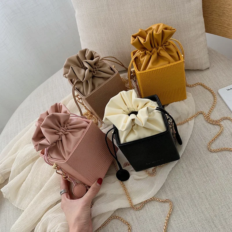 

new trend diagonal square hand bag for women crocodile pattern pu ladies box bag single purses and handbags