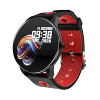 

2020 New T6 IP68 Smart Watch With Round Full Screen Touch Metal Appearance Heart Rate Monitor