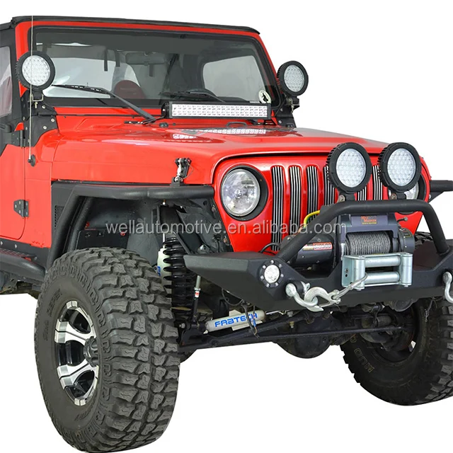 Newest Offroad Aftermarket Parts Aluminum Modified Fenders Black Front  Fender Flares For Wrangler Tj 97-06 - Buy Offroad Aftermarket Fender  Flare,Modified Black Fenders For Wrangler,Aluminum Front Fender Flares For Tj  97-06 Product