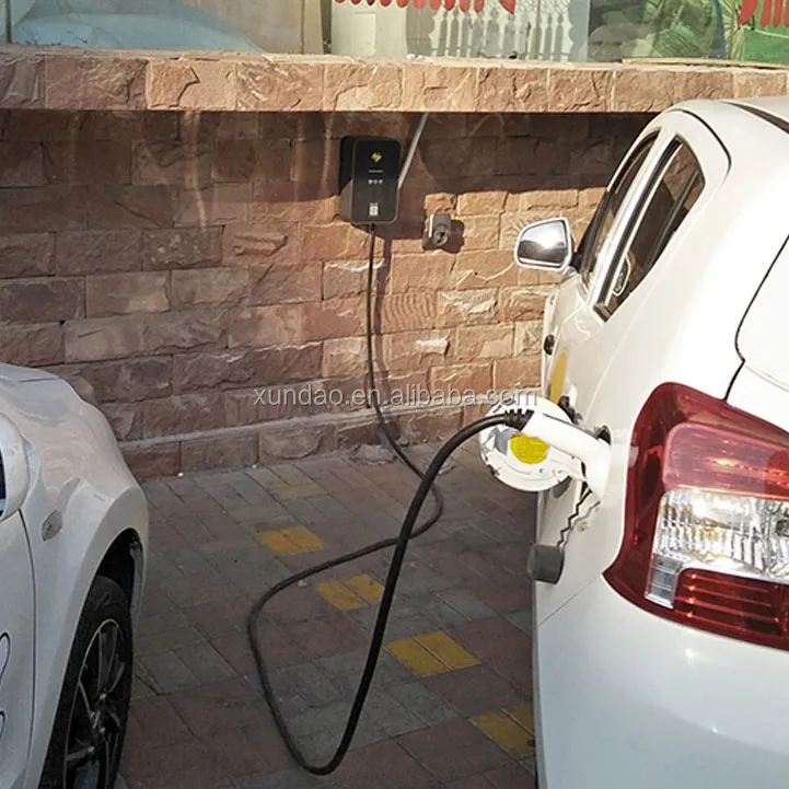 
Xundao Factory Direct Hot Sale AC EV Charger 7kW 32A Electric Car Charging Station 