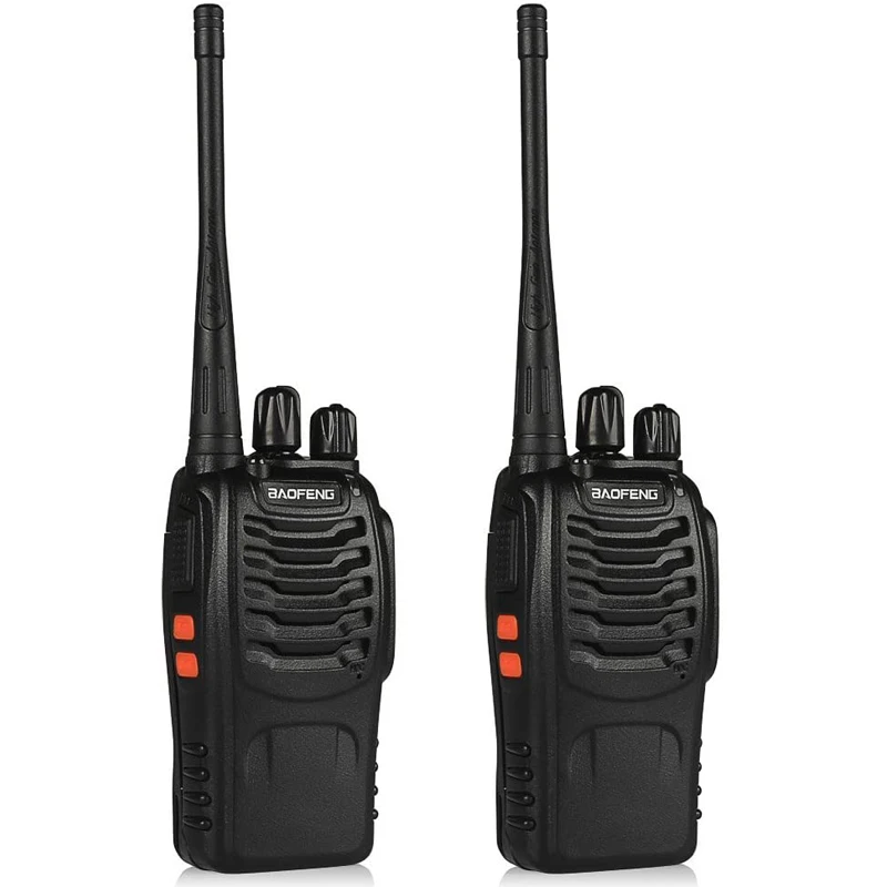 

Long range for hotel work portable BF walkie talkies, Black