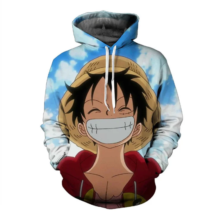 Generic One Piece Anime Hoodie Roronoa Zoro Print Funy Pullover Long Sleeve  Loose Casual Fashion Sweatshirt Uniex  Best Price Online  Jumia Egypt