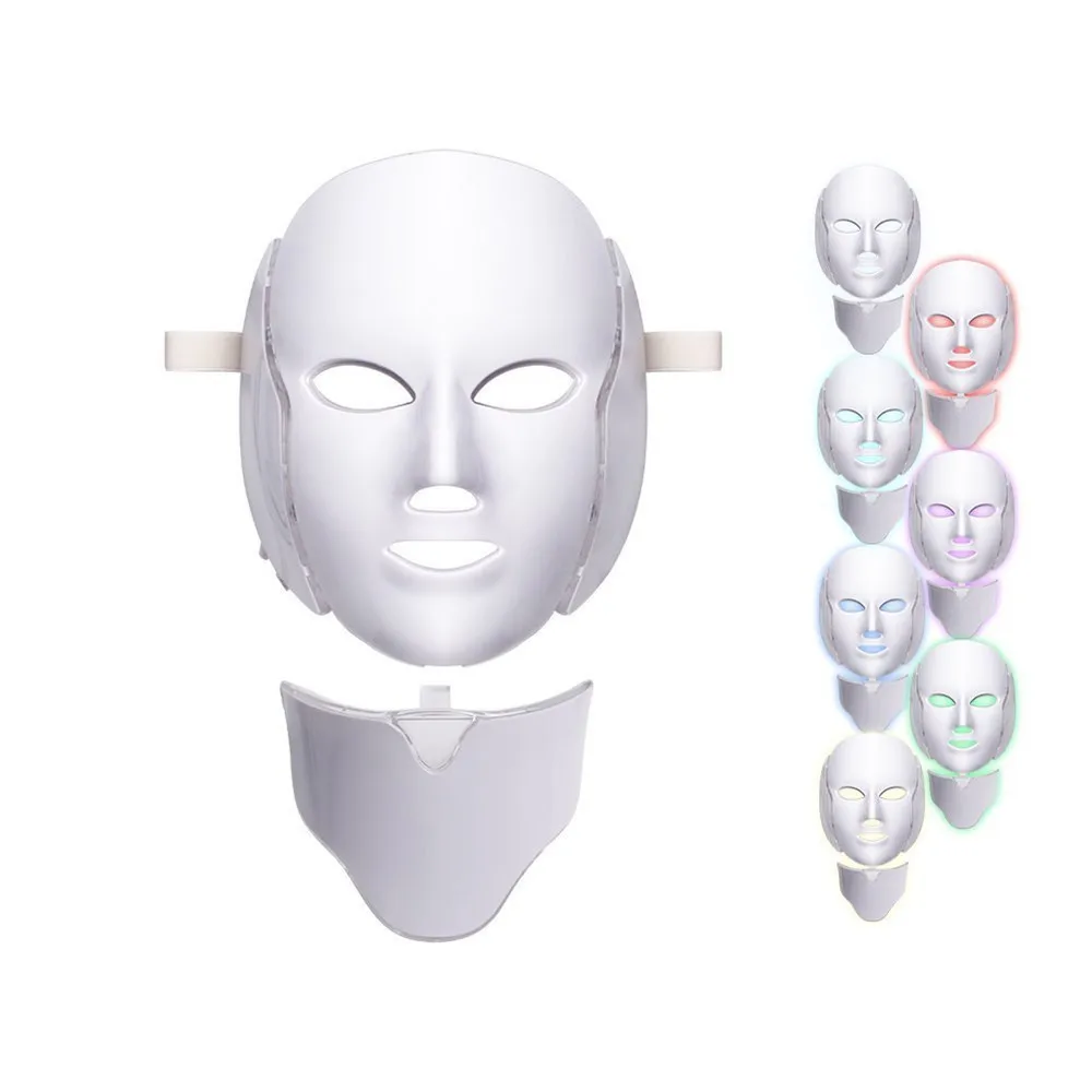 

2020 Hot selling lights facial mask skin whitening USB rechargeable skin rejuvenation instrument therapy beauty equipment