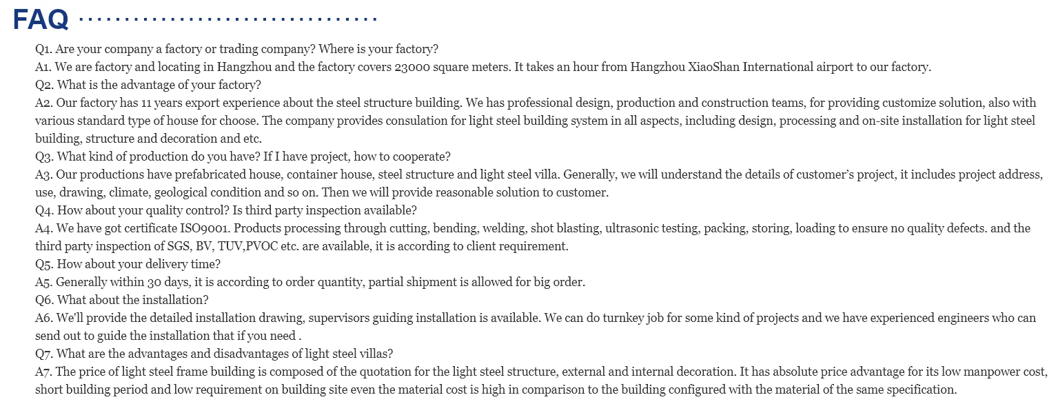 light steel frame low cost prefab prefabricated house for holiday village