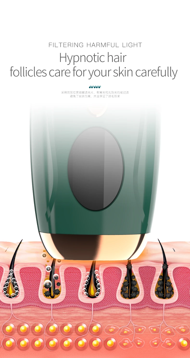 Home Use Beauty Intense Pulsed Light Portable Ipl Laser Hair Removal