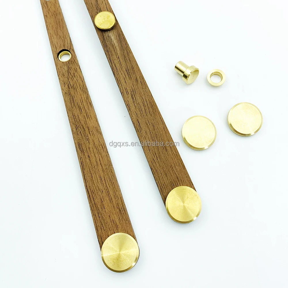 

High quality wood clock hands copper bush wall clock accessories