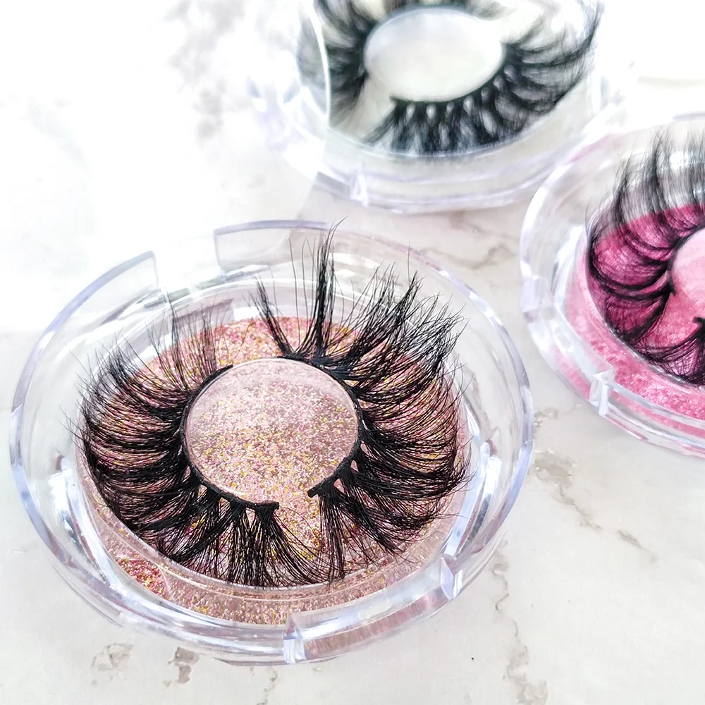 

Mink Eyelashes Real Mink Hair Fluffy Messy Soft Dramatic Lashes Makeup 5d Mink Lashes