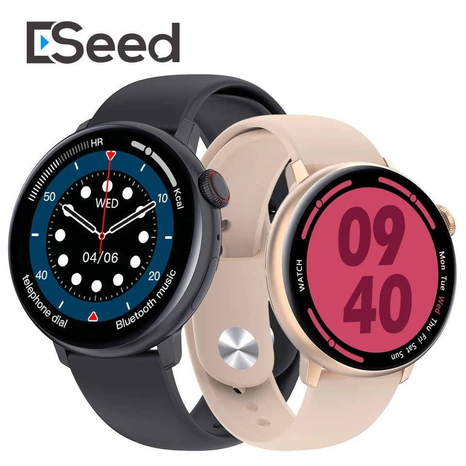 

Eseed 2022 New Design W86 Smartwatch 1.3inch 360*360 HD Round Screen Wireless Charging Smart Watch Fashion Wearable Devices