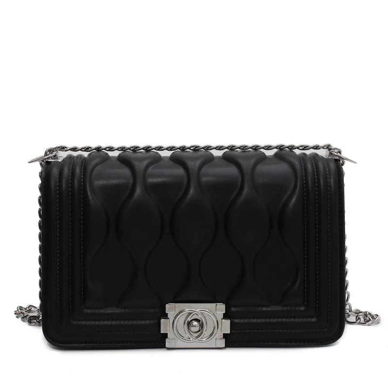 

2021 new Korean xiaofangbao Pu women's bag fashion One Shoulder Messenger Bag