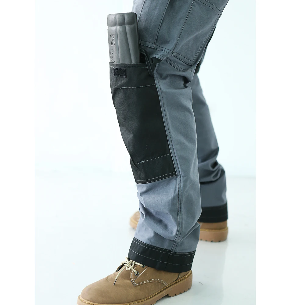 

Material safety work pants knee pads Protective eva foam Kneecap Kneelet, Black